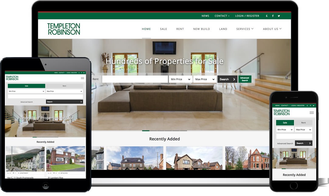 Website Launch for Templeton Robinson